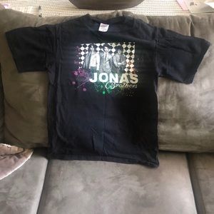 Jonas Brothers 2008 Burning Up Tour T-Shirt